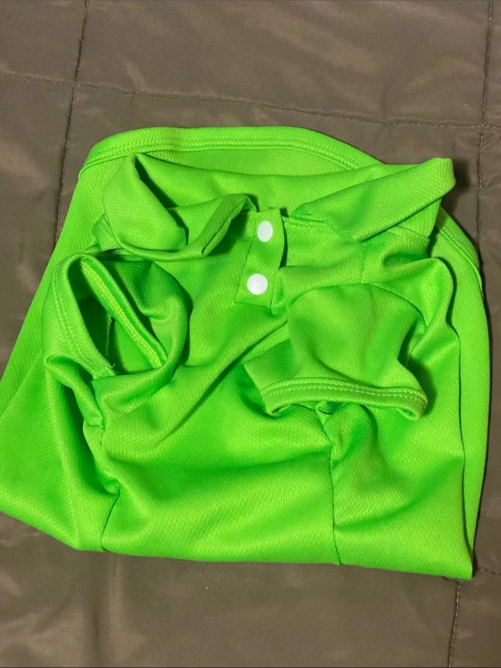 Bright Multi-Color Polo Pet Shirts — Red, Lime, Orange, Blue